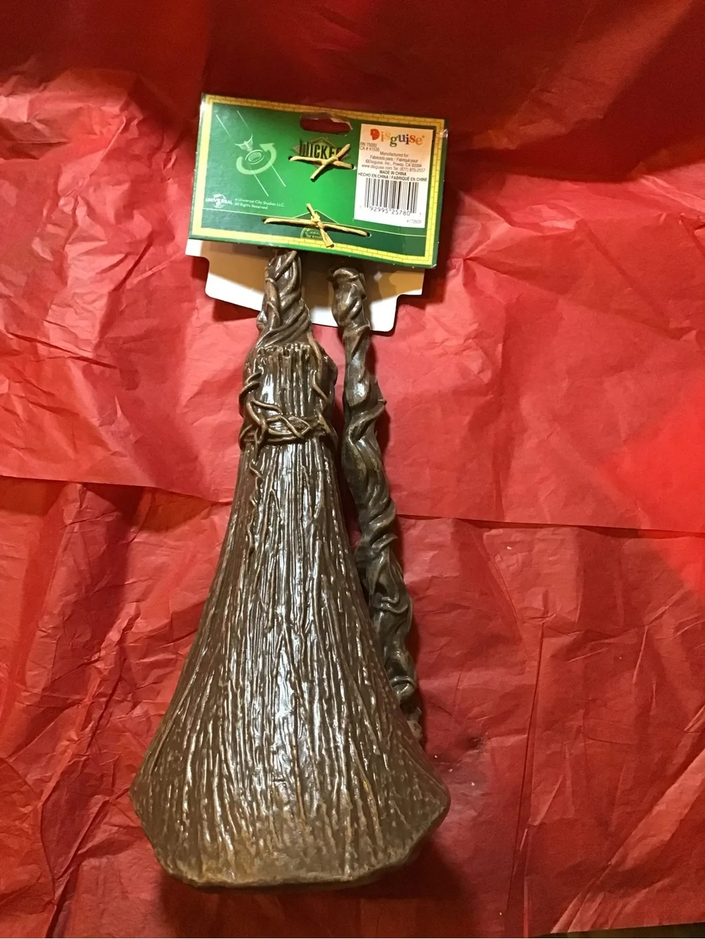 Wicked elphaba broom disguise halloween costume accessory -New